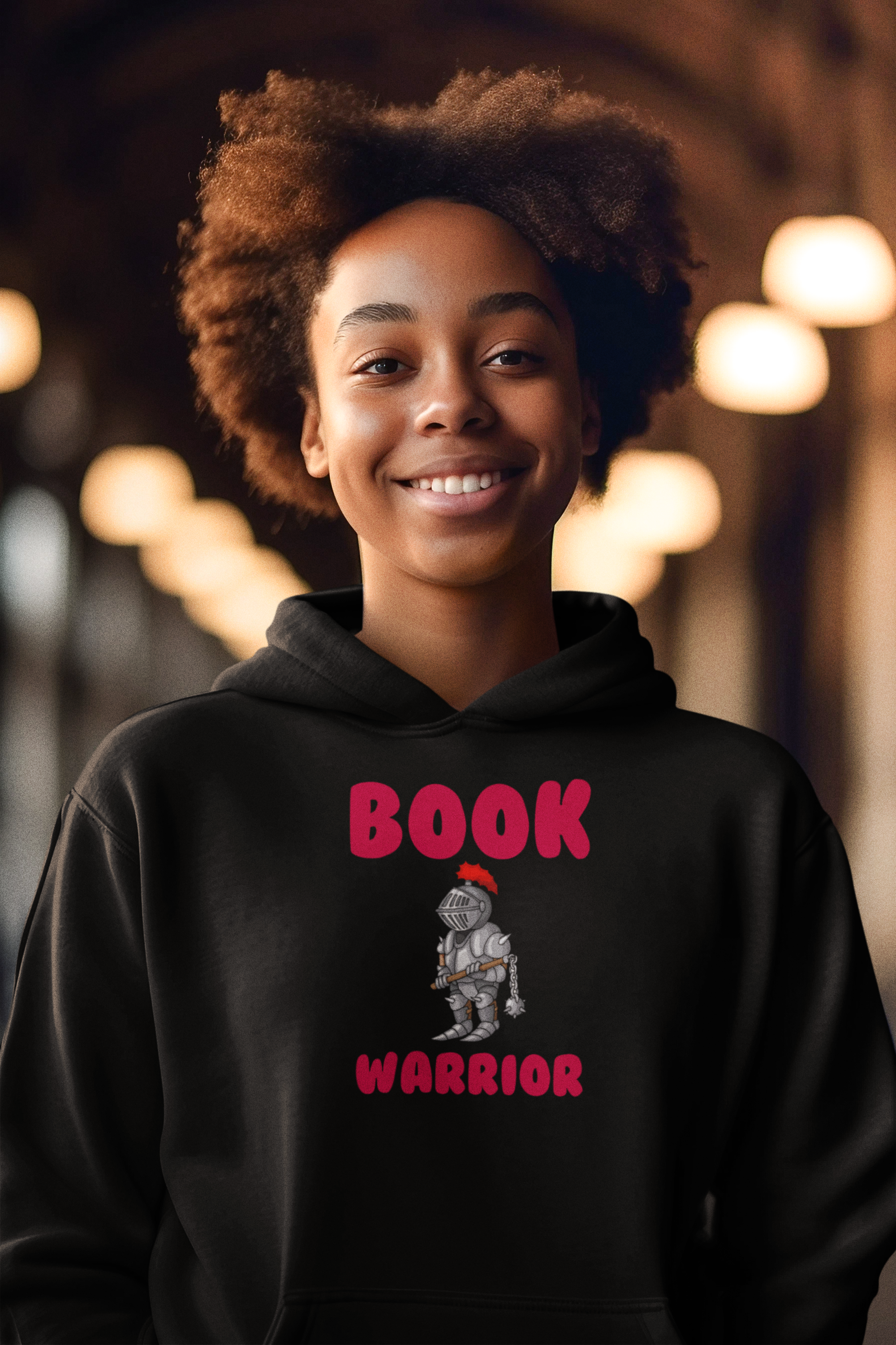 BOOK WARRIOR HOODIE